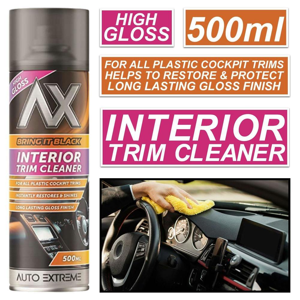 Auto Extreme 1X - Bring it Black Gloss Interior Trim Cleaner Spray 500ml