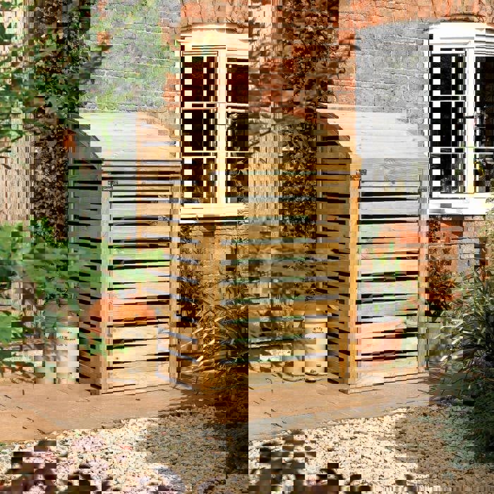 Single Bin store, Tanalised Timber.