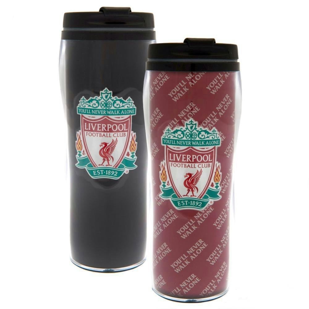 Liverpool FC Heat Changing Travel Mug - Black/Red