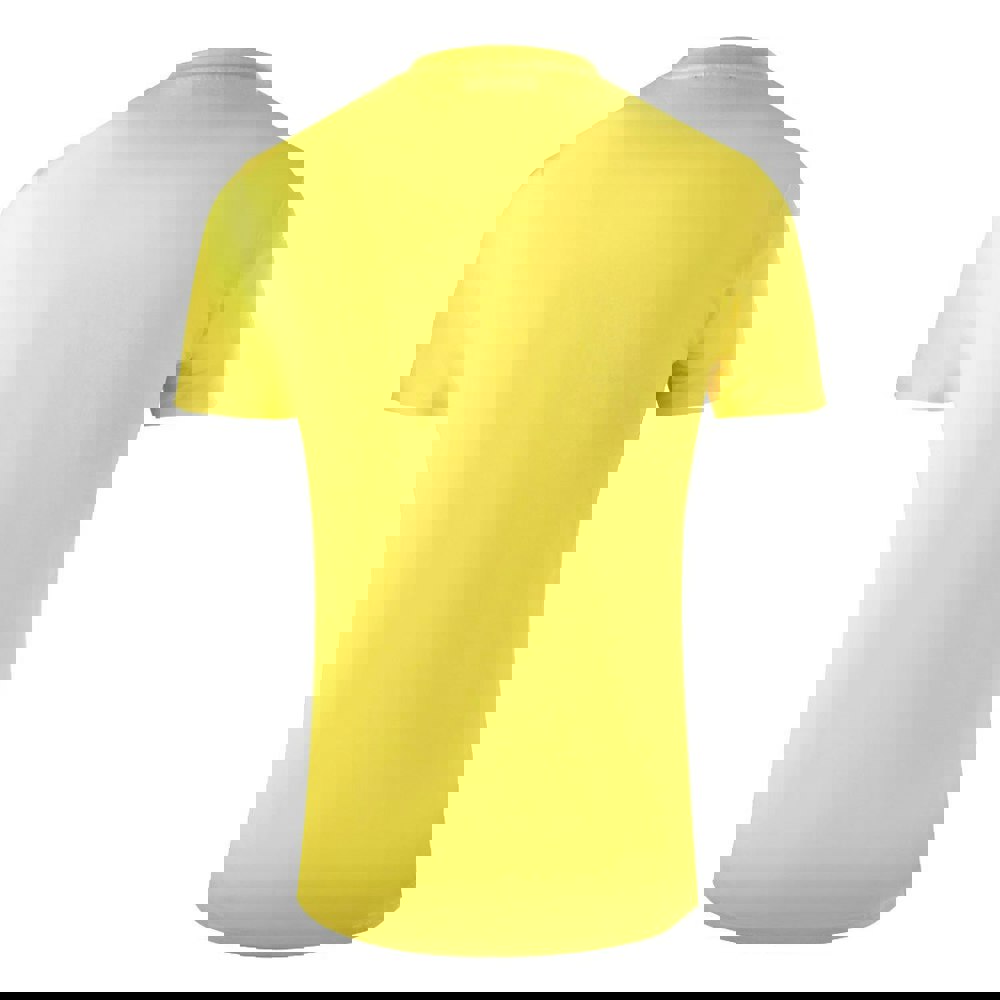 Cavalli Class Diamond Tiger Design Yellow T-Shirt