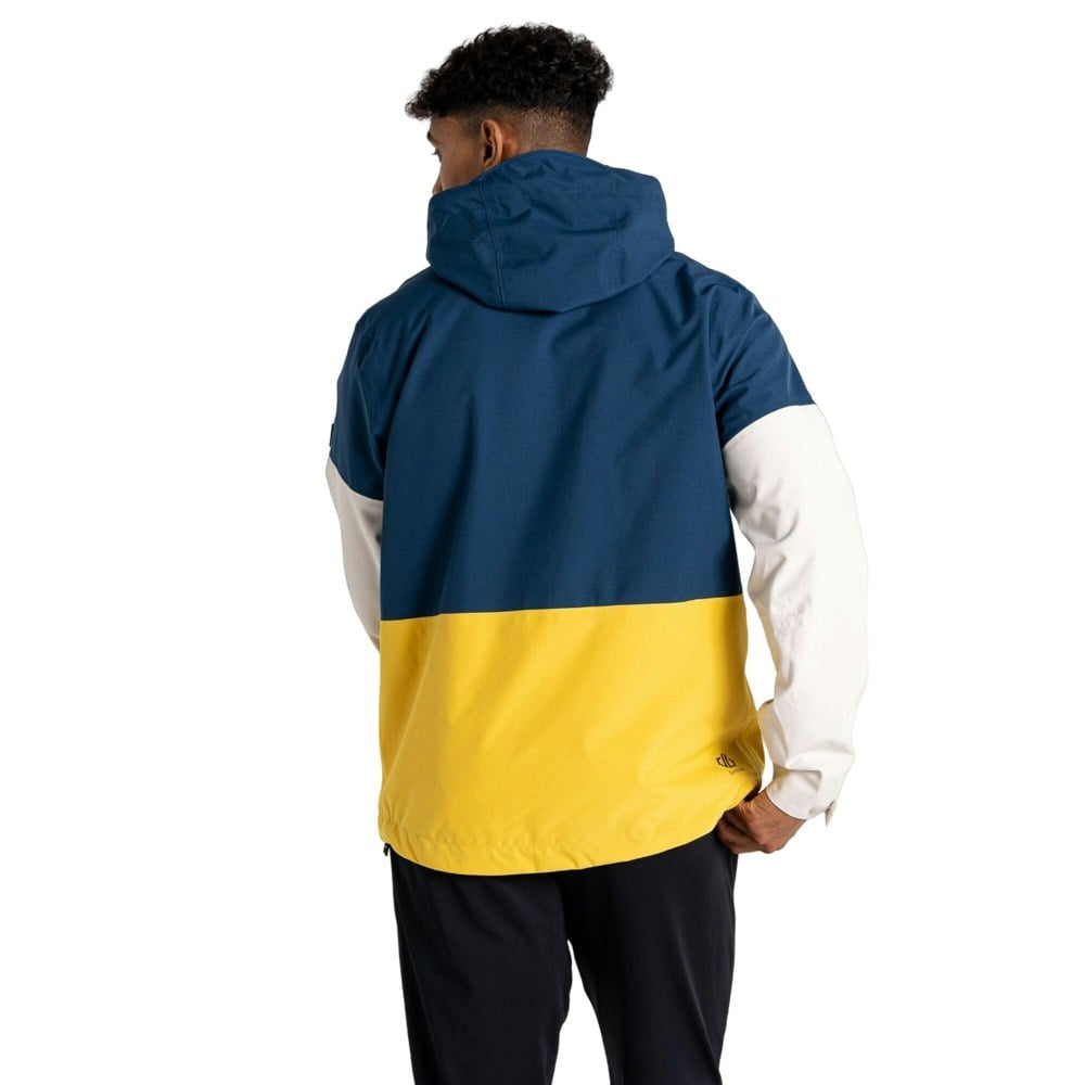 Dare 2B Mens Terrain Waterproof Jacket - Moonlight Denim/Ceylon Yellow