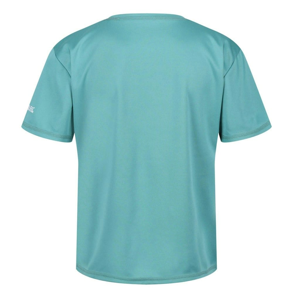 Regatta Kids Alvarado VII Mountain T-Shirt - Bristol Blue