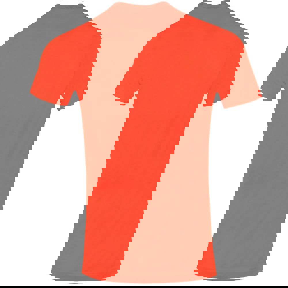 Diesel Cut Brand Logo Spicy Orange T-Shirt XS