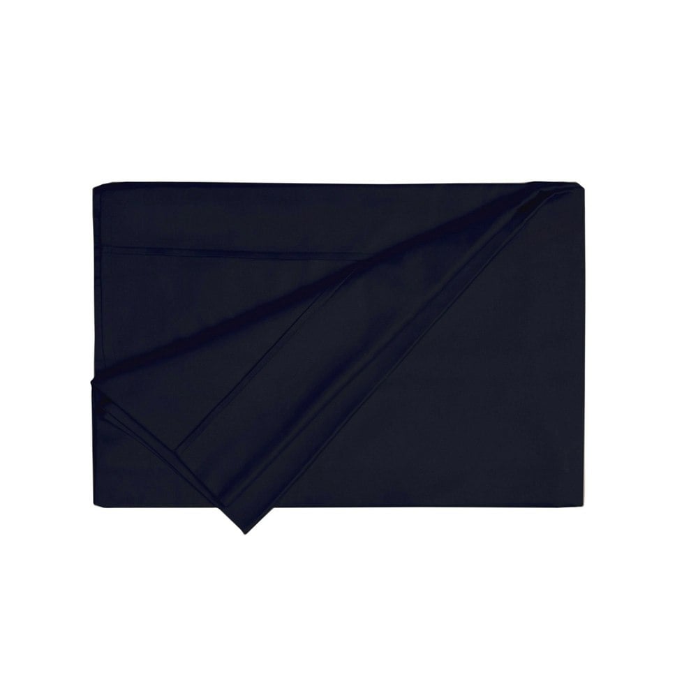 Belledorm 200 Thread Count Egyptian Cotton Flat Sheet - Black