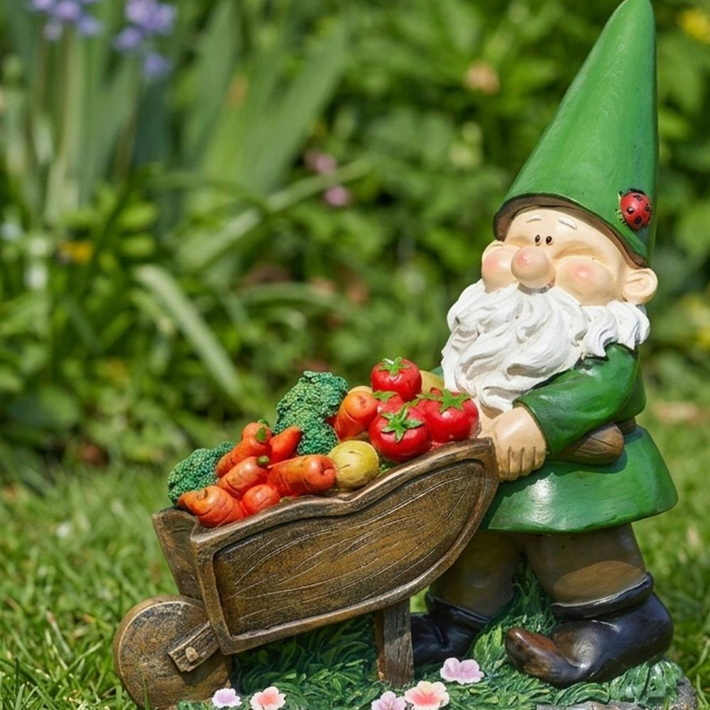 Garden Greatness Wheelbarrow Wilf Decorative Garden Ornament
