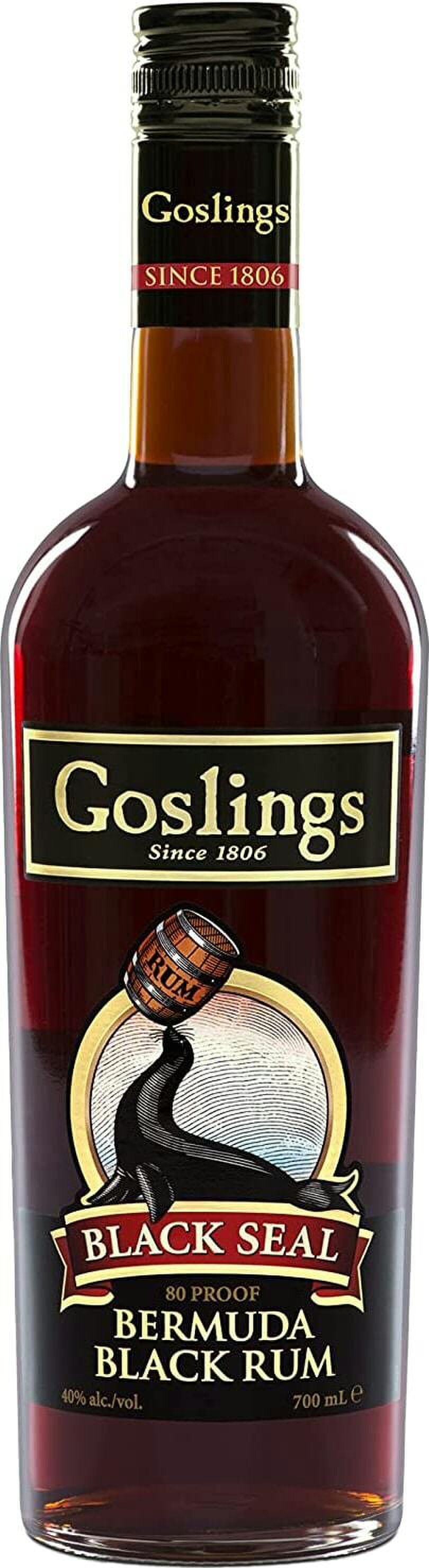 Gosling Rums Black Seal Dark Rum 70cl NV