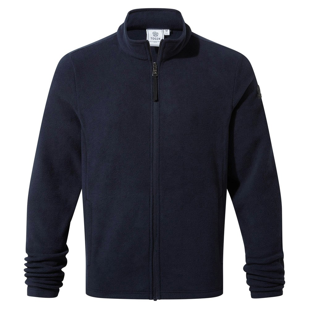 Tog24 Men's Dark/Indigo Revive Fleece Jacket - Dark Indigo - - Dark Indigo 4XL