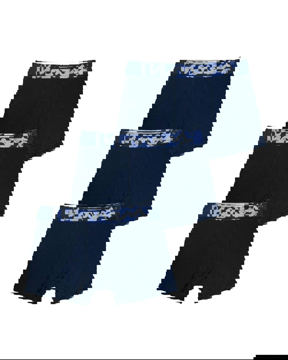 Money Navy Chop Boxers 3pk Navy