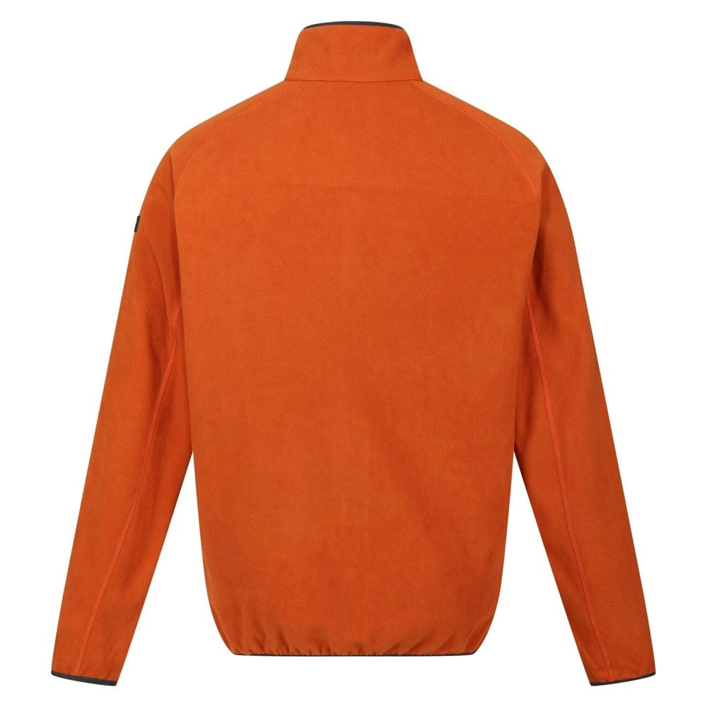 Regatta Mens Hadfield Full Zip Fleece Jacket - Burnt Copper