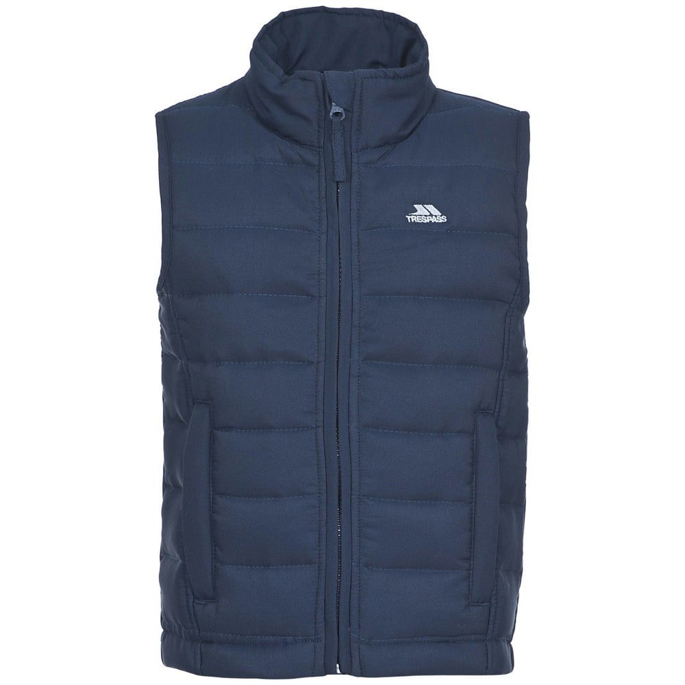 Trespass Childrens/Kids Jadda Quilted Sleeveless Gilet - Navy
