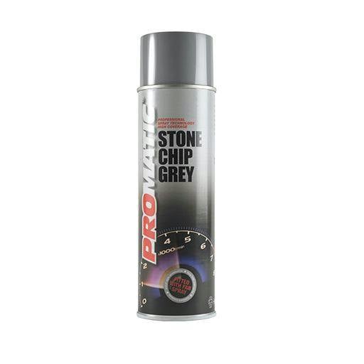 Promatic 6X Promatic Stonechip Grey Spray Paint 500ml