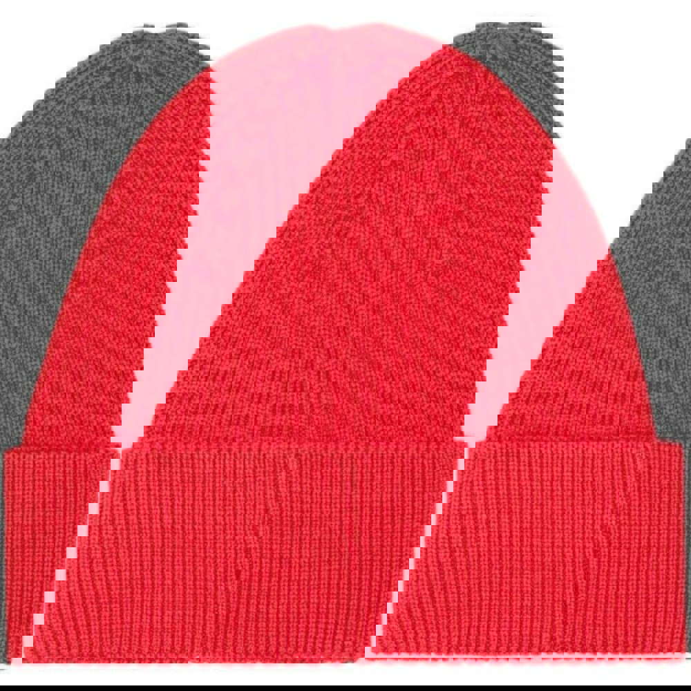 Diesel Patch Logo Red Beanie