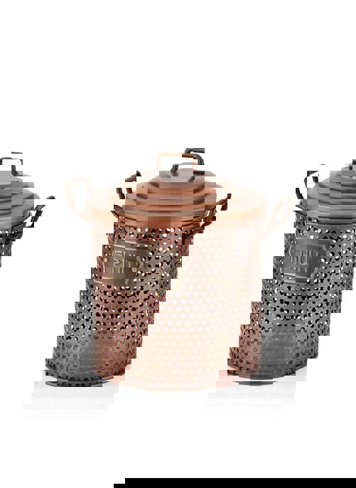 Rozi Copper Fruit Bin