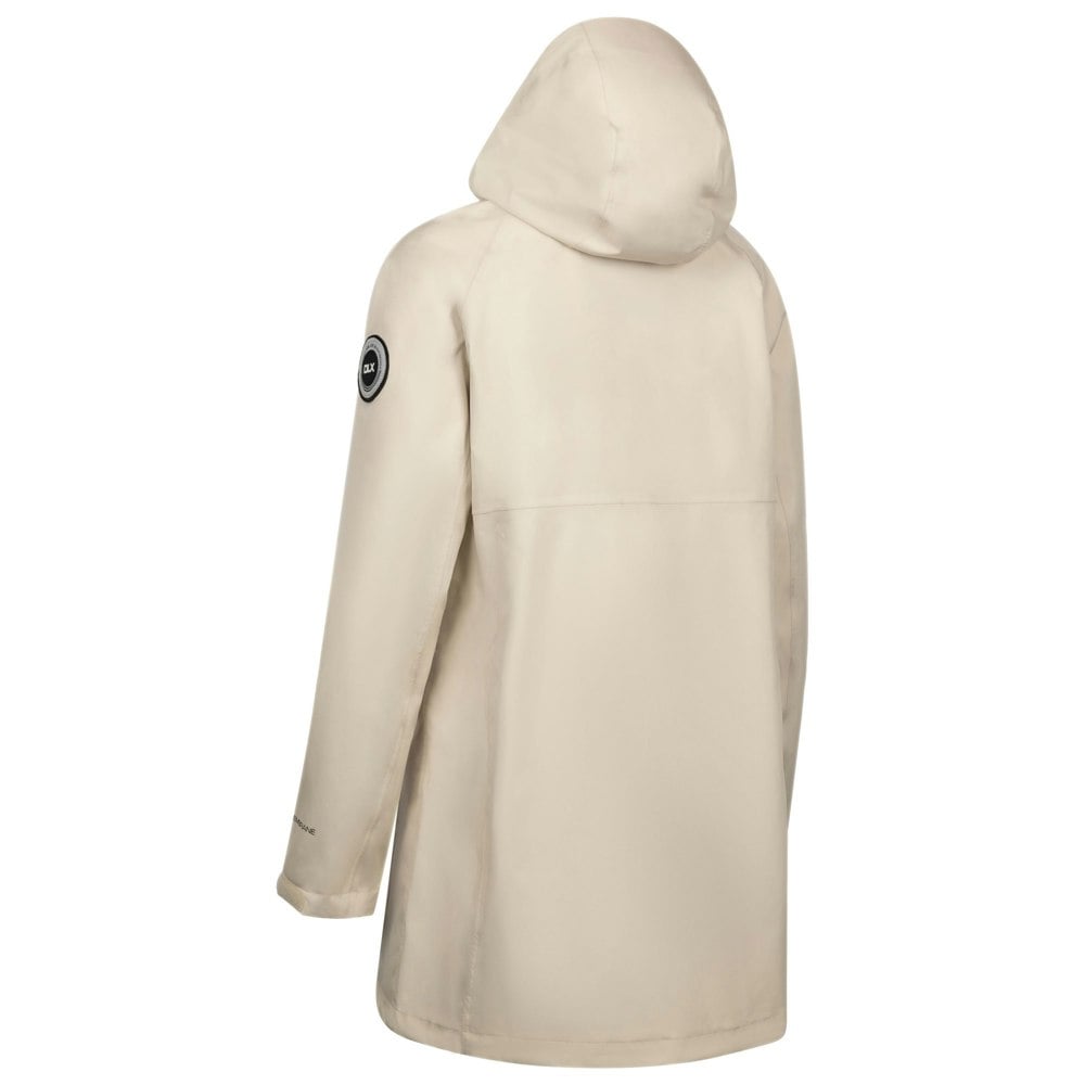 Trespass Womens/Ladies Lucille DLX Waterproof Jacket - Soft Stone