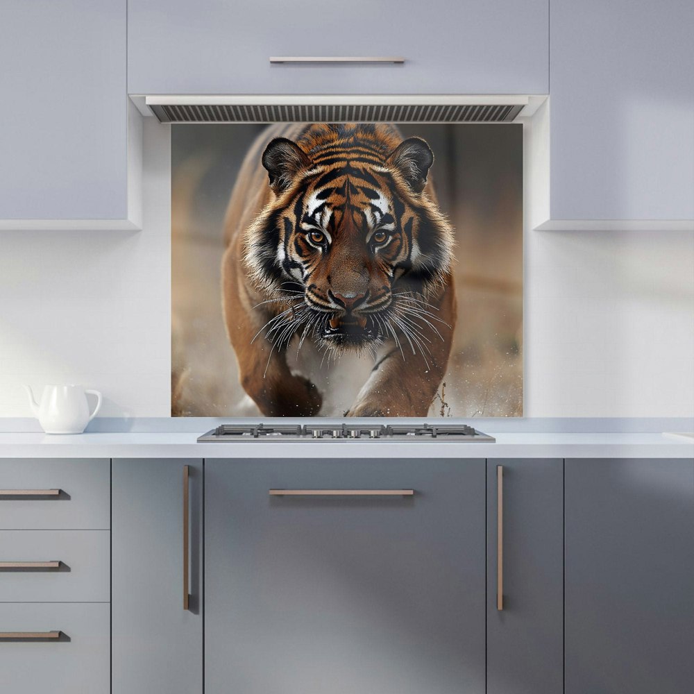 Warren Reed Tiger Kitchen Splashback - 00030 - W700mm X H650mm