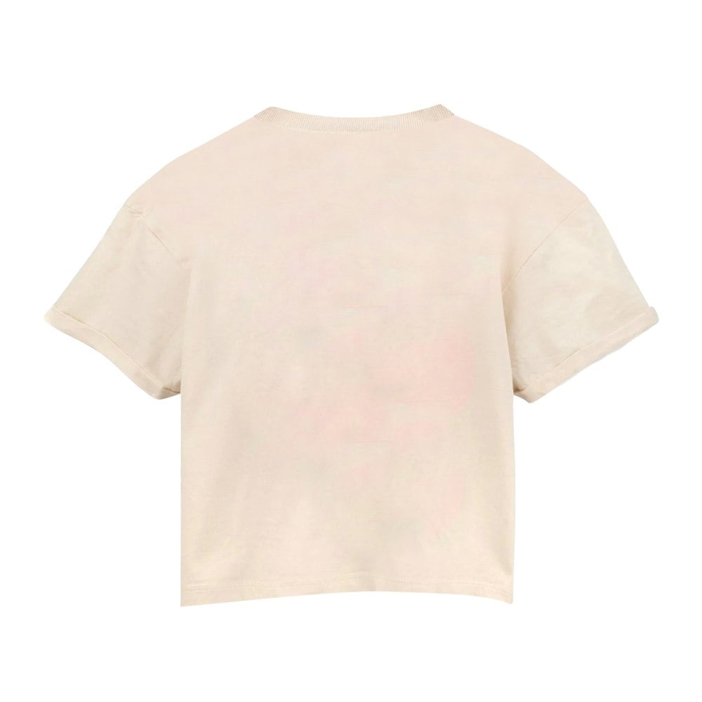 Pusheen Womens/Ladies Purfect Cat Crop Top - Cream