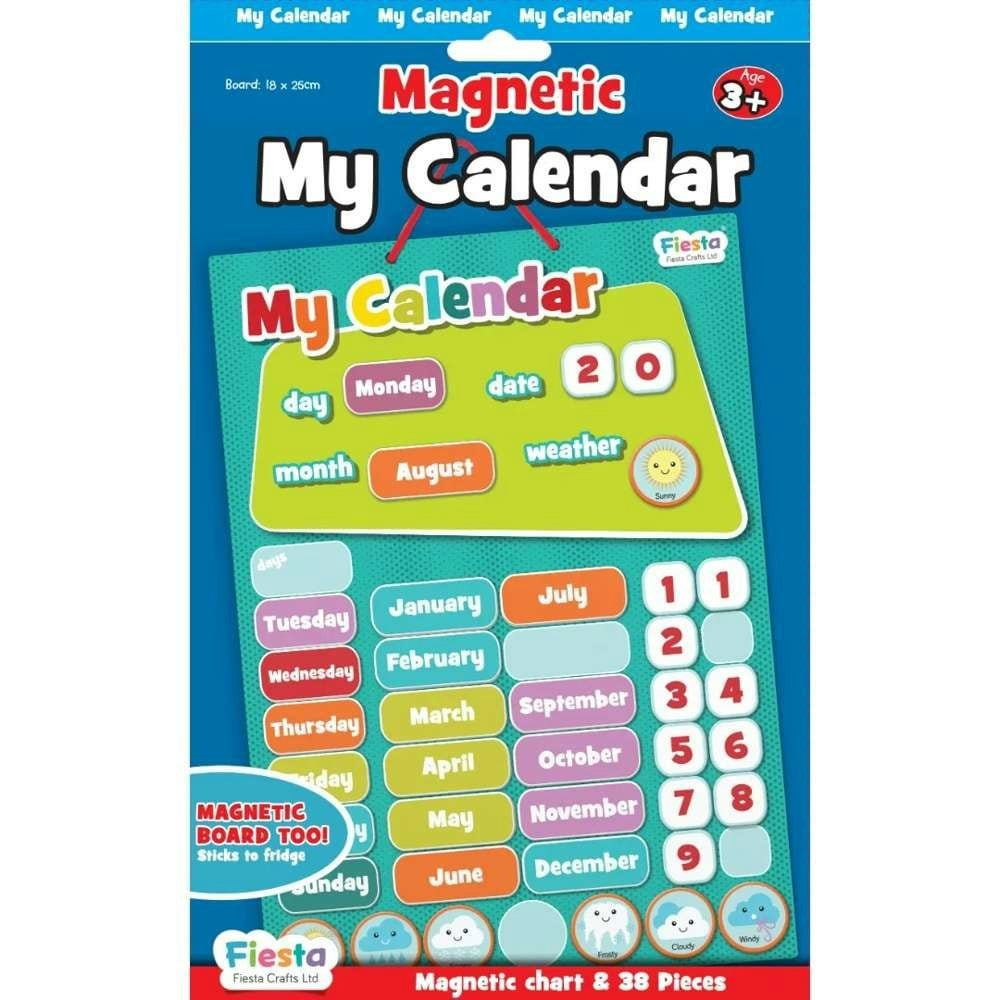 Fiesta Crafts Magnetic My Calendar
