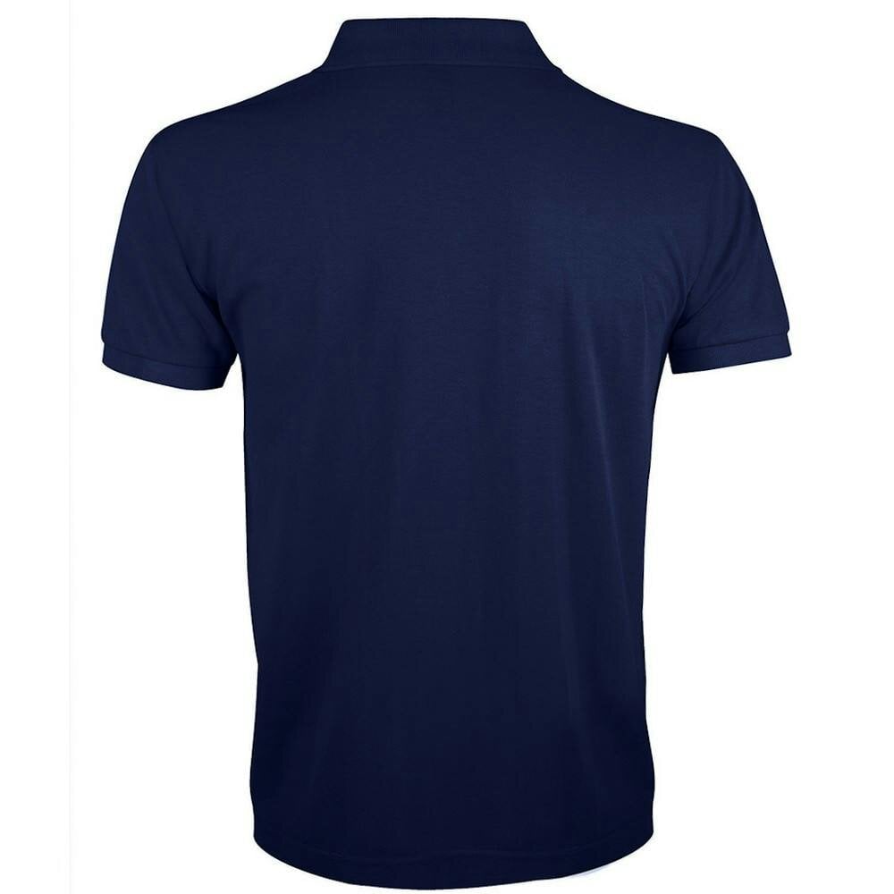 SOLs Mens Prime Pique Plain Short Sleeve Polo Shirt - French Navy