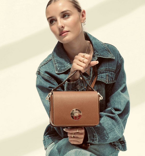 Apatchy London Tan Newbury crossbody bag