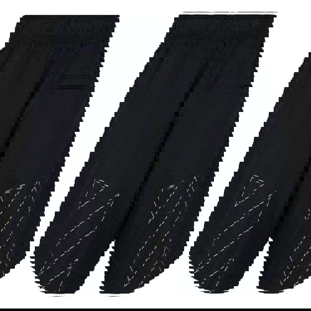 Off-White Diag OW Logo Black Swimshorts L
