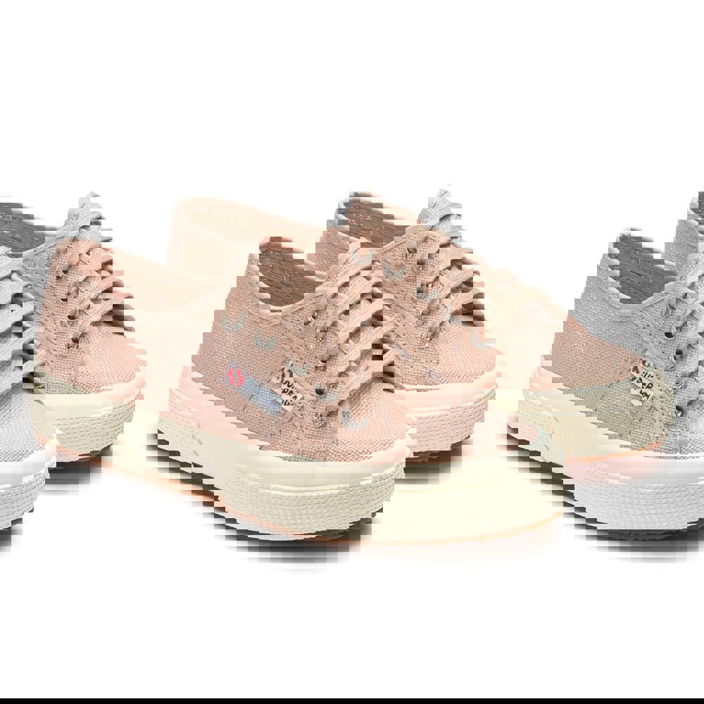 Superga 2750 OG Cotu Classic Women's Vegan Trainers - Pink Skin / Avorio