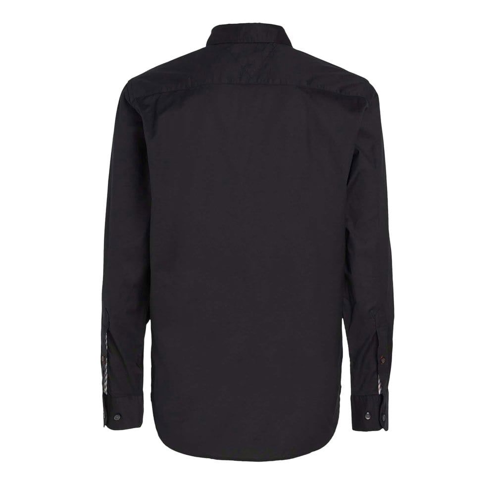 Tommy Hilfiger Mens Core Flex Poplin Shirt - Black