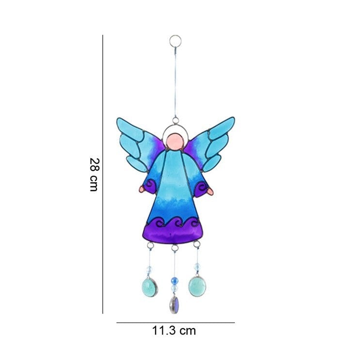 Serano 27cm Blue Angel Suncatcher