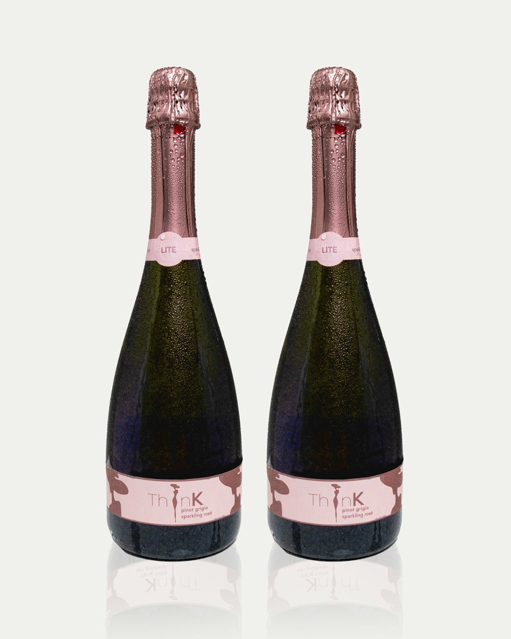 ThinK Wine Group Organic Sparkling Rosé x 2