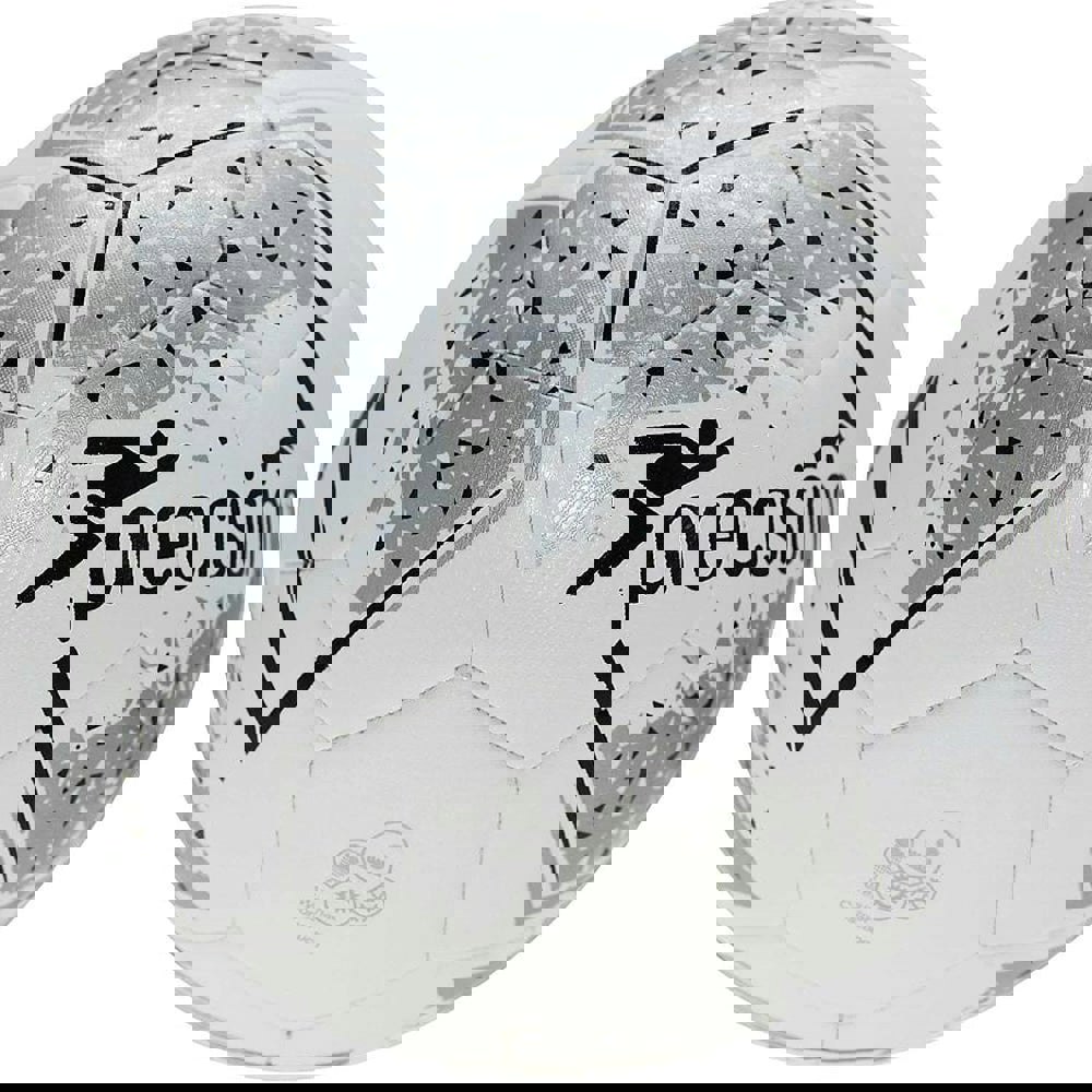 FIFA IMS Official Quality Match Football - Size 4 White/Silver/Black 3.5mm Foam
