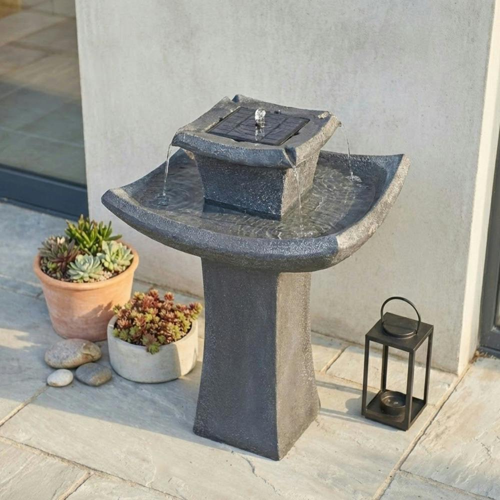 Garden Greatness Japanese Pagoda Water Feature Fountain
