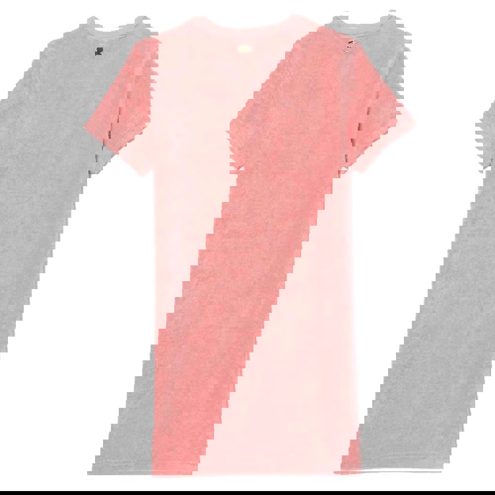 Lacoste Girls Repeat Logo Cotton T-Shirt Dress - Pink