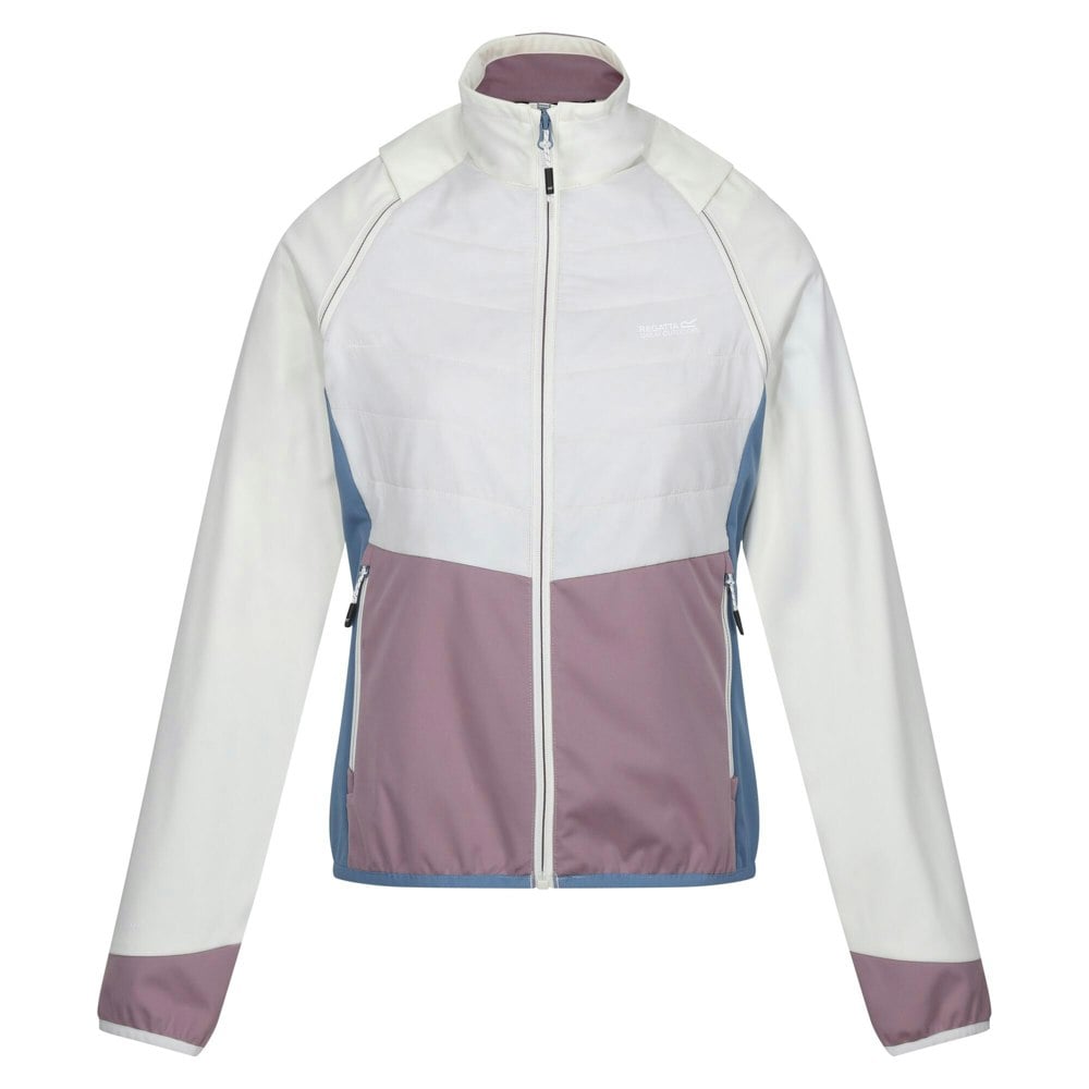 Regatta Women's Steren II Hybrid Jacket - White/Heather Blue