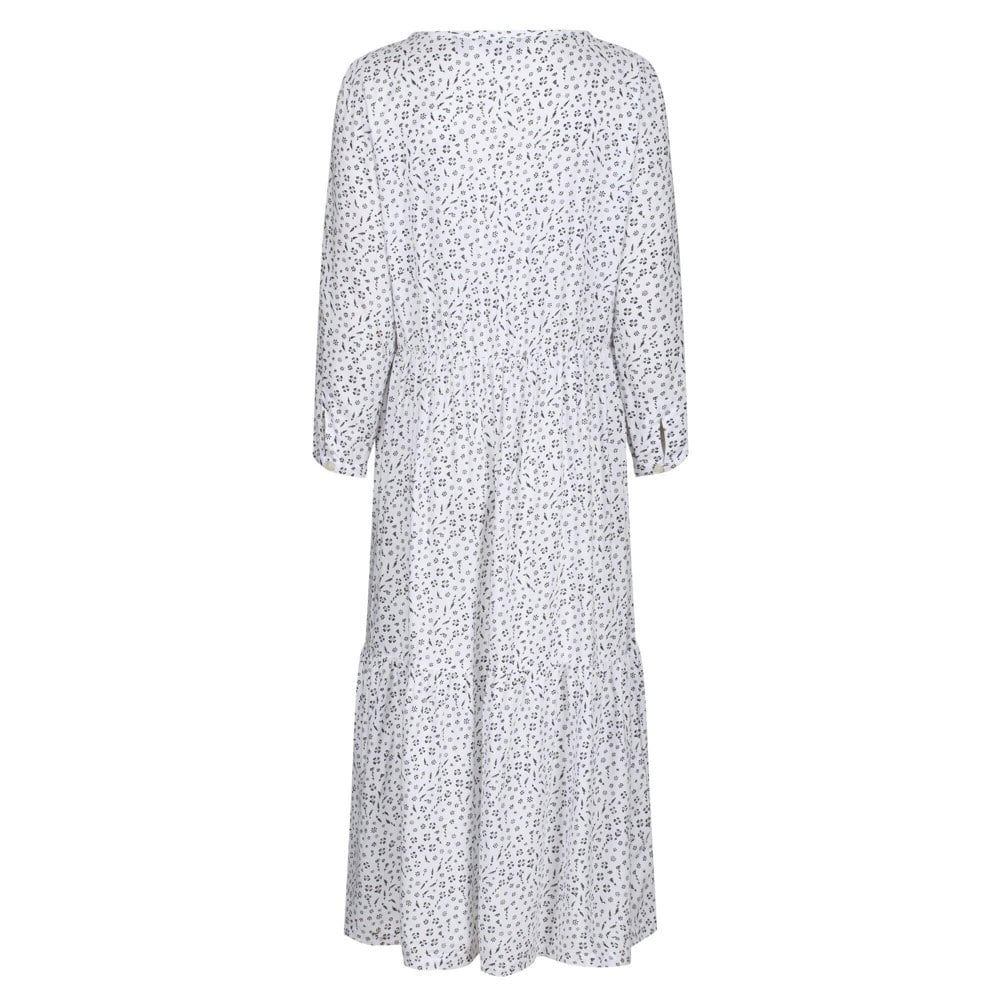 Regatta Womens/Ladies Briella Ditsy Print Long-Sleeved Casual Dress - White