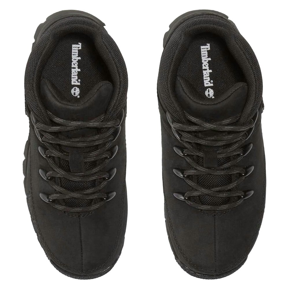Timberland Kids Euro Sprinter Lace Up Mid Boots - Black