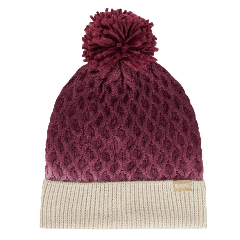 Regatta Women's Frosty VIII Ombre Beanie - Rumba Red/Light Vanilla
