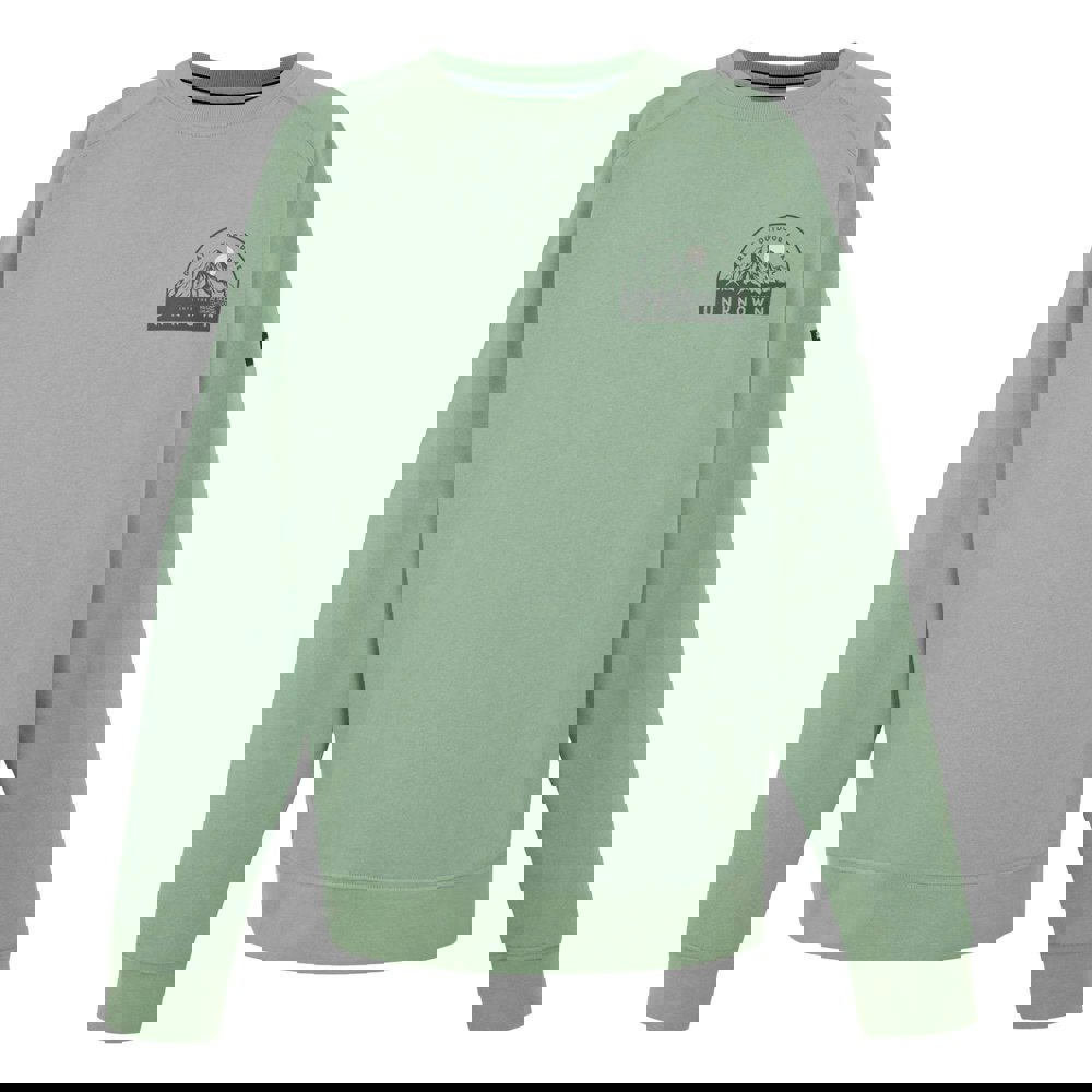 Regatta Mens Nithsdale Mountain Crew Neck Sweatshirt - Glacier