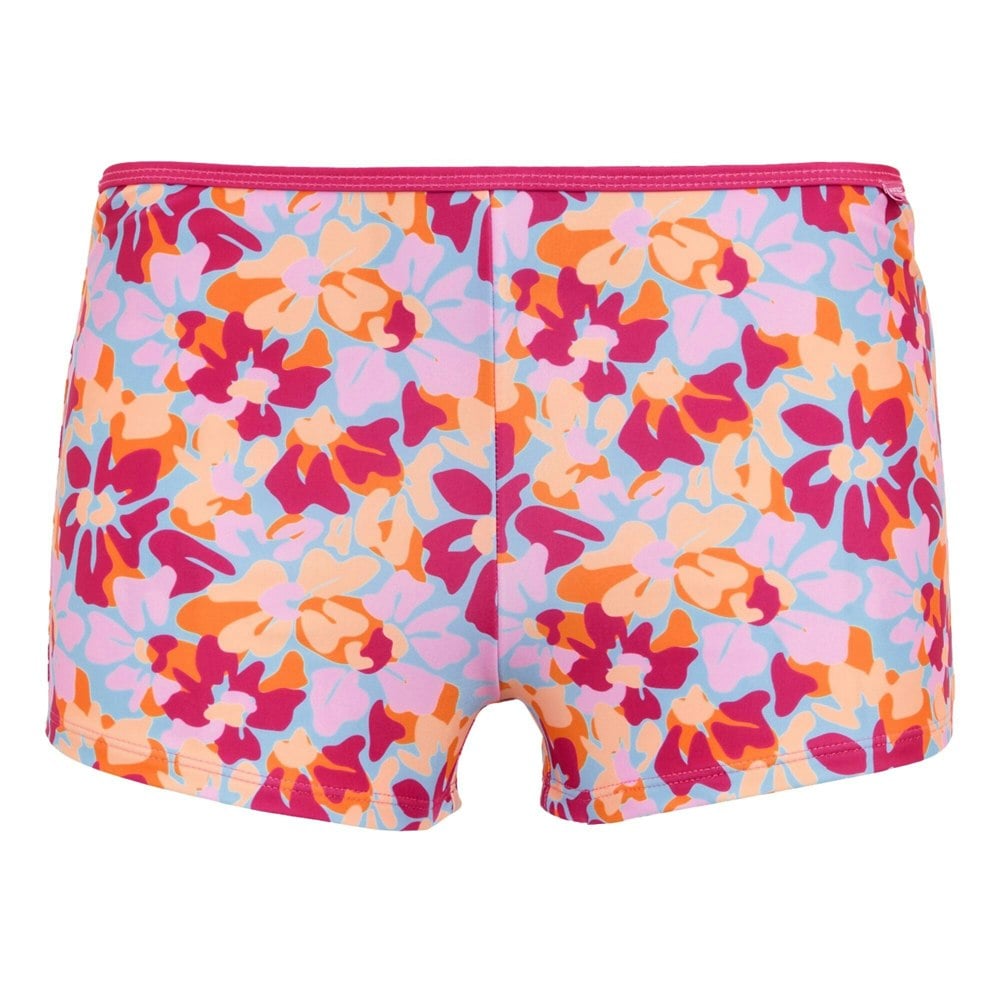 Regatta Womens/Ladies Aceana Summer Floral Bikini Shorts - Pink/Yellow