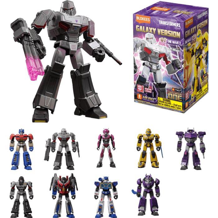 Blokees - Transformers Galaxy Version (One Wave 2) Series 07 (ONE random box supplied)