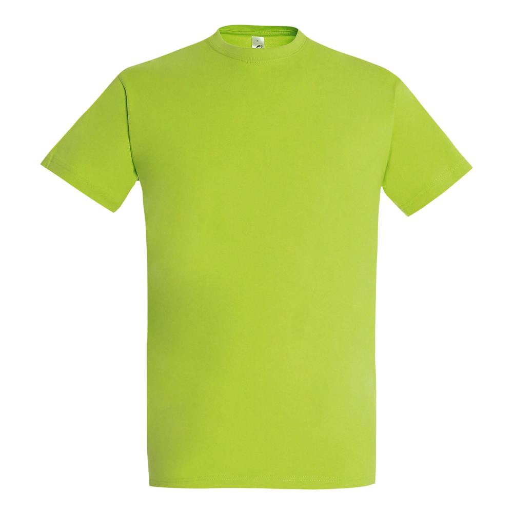 SOLS Mens Imperial Heavyweight Short Sleeve T-Shirt - Apple Green - Apple Green