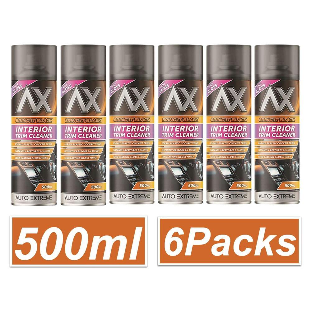 Auto Extreme 6X - Bring it Black Gloss Interior Trim Cleaner Spray 500ml