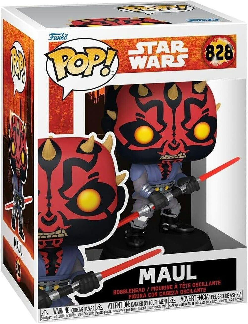Star Wars: Maul Shadow Lord - Darth Maul POP! Vinyl Bobble-Head Figure (828)