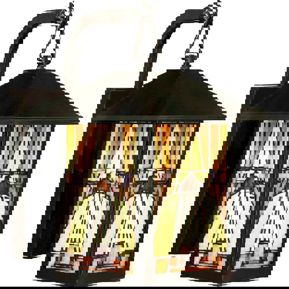 Outdoor IP44 Wall Light Valiant Bronze LED E27 60W d02237 Loops