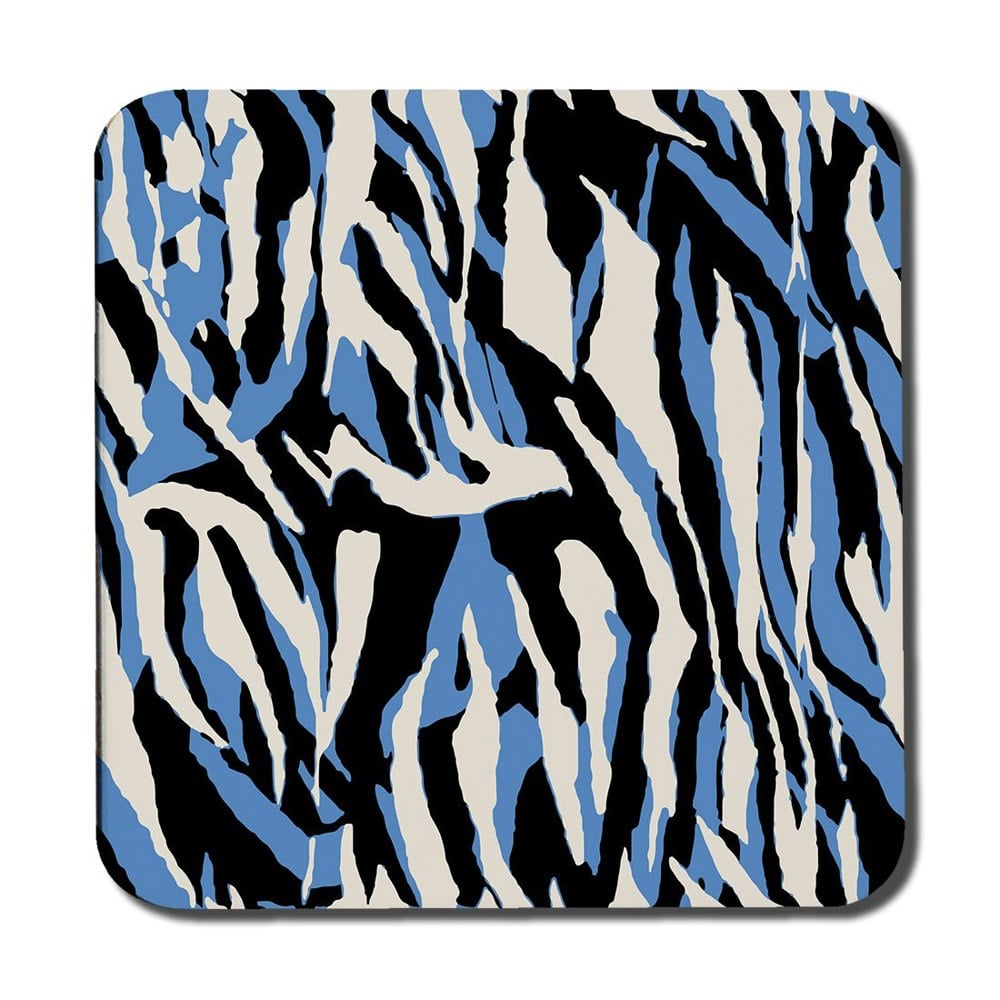 Benjamin Tate Design Abstract zebra skin (Coaster)