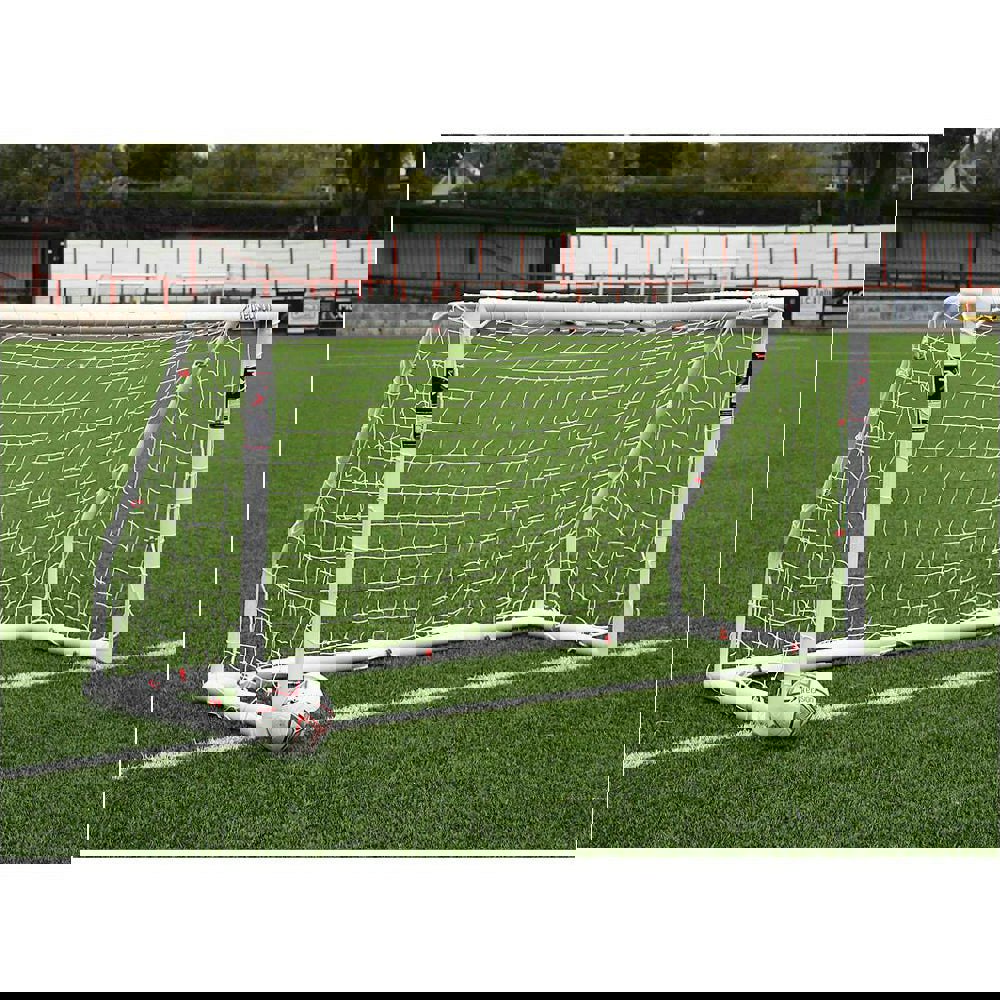 8 x 4 Feet Match Approved Football Goal Posts & Net - All Weather Outdoor Rated