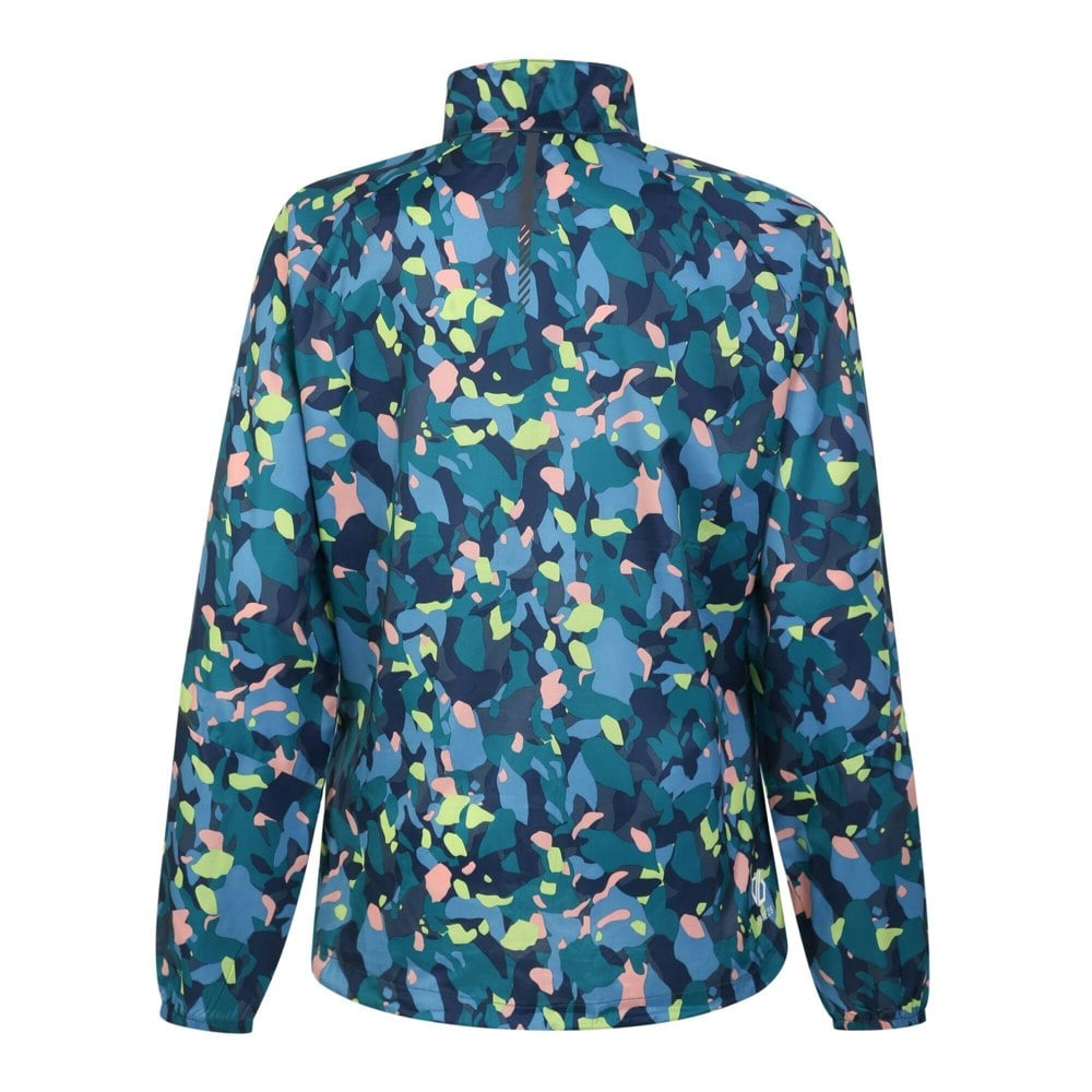 Dare 2B Women's Resilient II Windshell Abstract Lightweight Jacket - Fortune Green