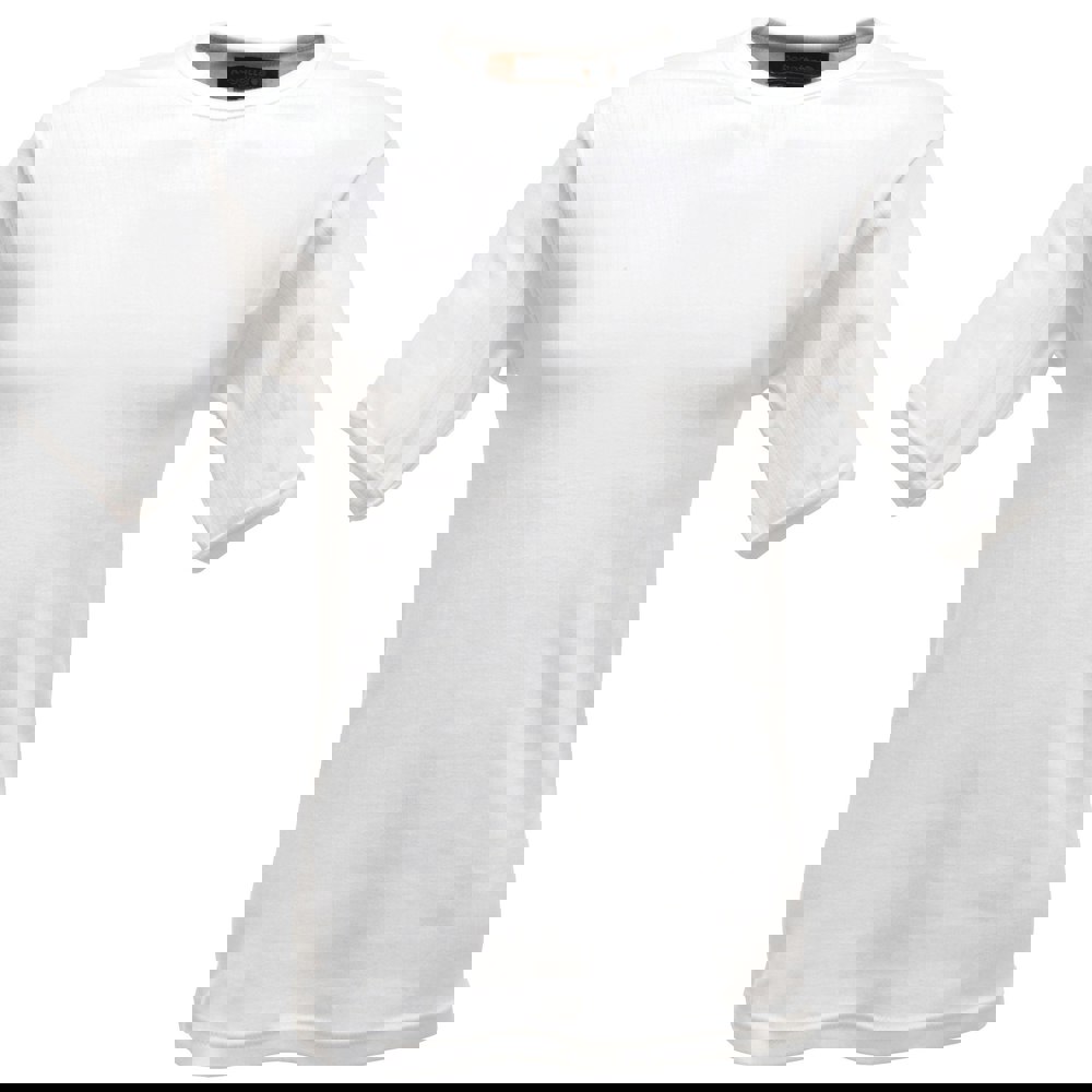 Regatta Professional Mens Thermal Short-Sleeved Base Layer Top - White