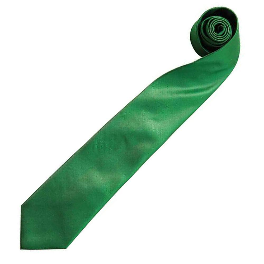 Premier Mens “Colours” Plain Fashion / Business Tie - Emerald