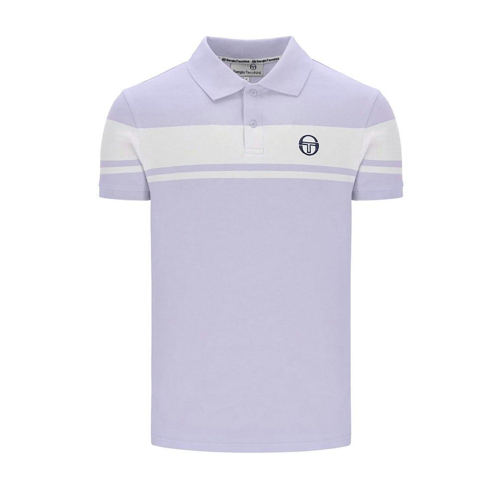 Sergio Tacchini Young Line Polo Shirt Thistle/Gardenia