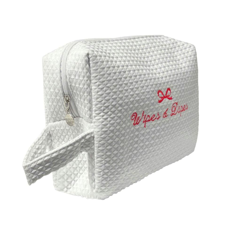 Lilly Loves Bow Wipes & Dipes Baby Bag