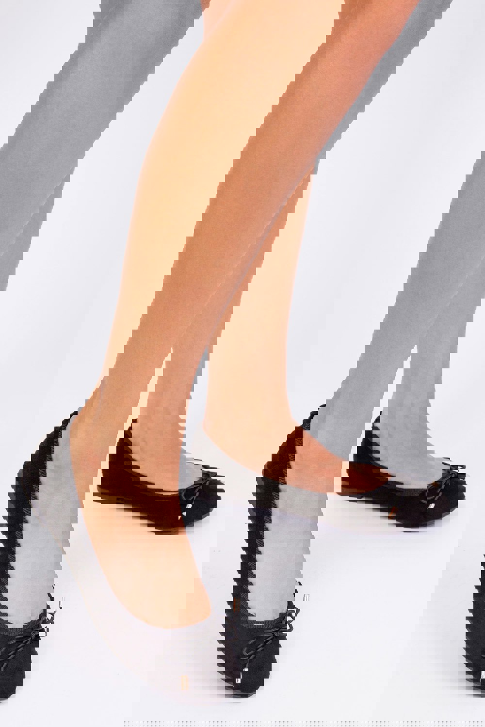 Where's That From Bexley Slip on Flat Pumps in Black Suede